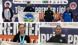 Sakarya Büyükşehirli sporculardan karate, güreş ve kano branşlarında büyük başarı